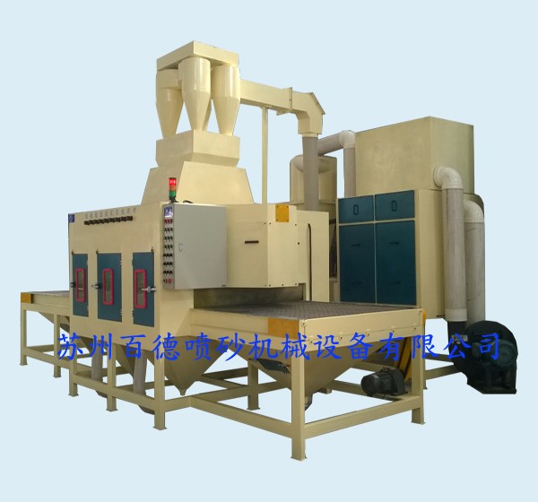鈦網(wǎng)、鈦板自動噴砂機